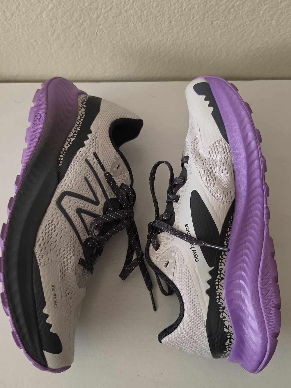 New Balance Women's Trail Sneakers - Gray & Purple